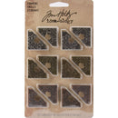 Tim Holtz Idea-Ology Metal Ornate Corners 12 Pieces