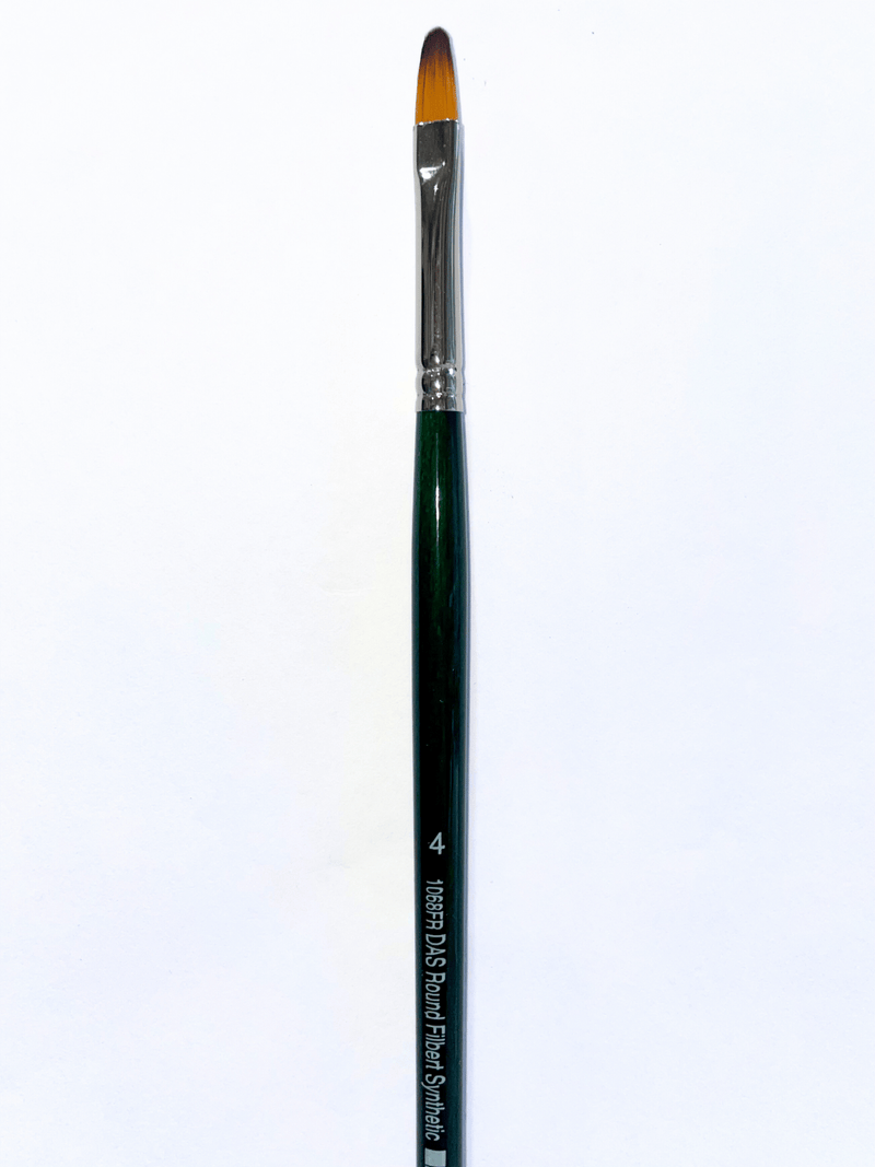 Das S1068fr Synthetic Filbert Long Handle Brushes