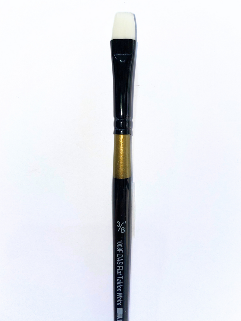 Das S1008f Taklon Flat Short Handle Brushes