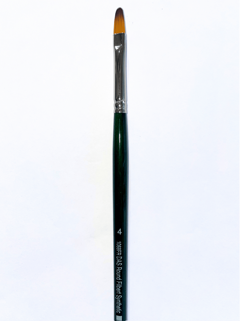 Das S1068f Synthetic Flat Long Handle Brushes