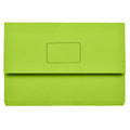 Marbig Slimpick Foolscap Document Wallet Pack Of 50#Colour_GREEN