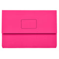 Marbig Slimpick Foolscap Document Wallet Pack Of 50#Colour_PINK