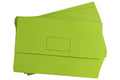 Marbig Slimpick Foolscap Slimpick Document Wallet Brights 20 Piece#Colour_GREEN
