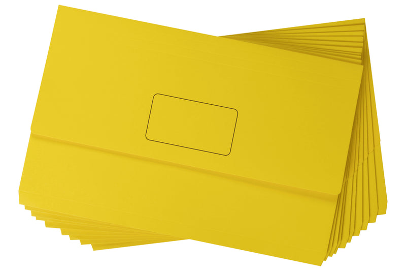 Marbig Slimpick Foolscap Slimpick Document Wallet Brights 20 Piece