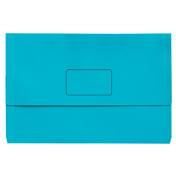 Marbig Slimpick A3 Brights Marine Document Wallet - Pack Of 20