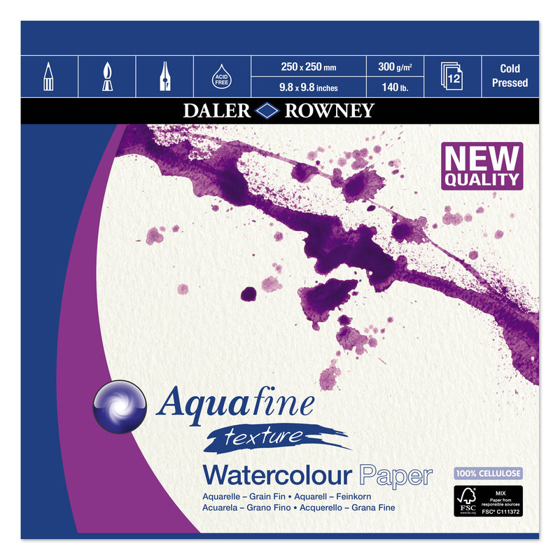 Daler Rowney Aquafine 12 Sheet Pads