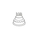 Jacques Herbin Round Birthday Cake Wax Seal