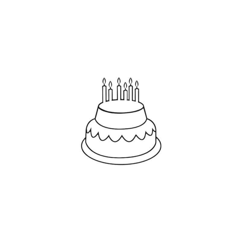 Jacques Herbin Round Birthday Cake Wax Seal
