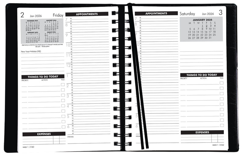 Collins Diary Refill MDA51A-TM Time Manager Even Year