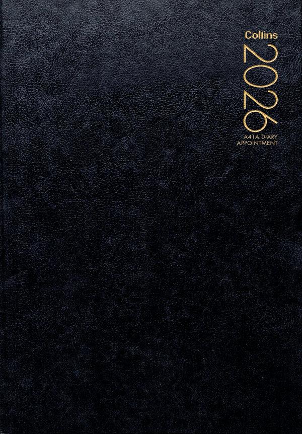 Collins Diaries A41A Appointment Even Year#Colour_BLACK