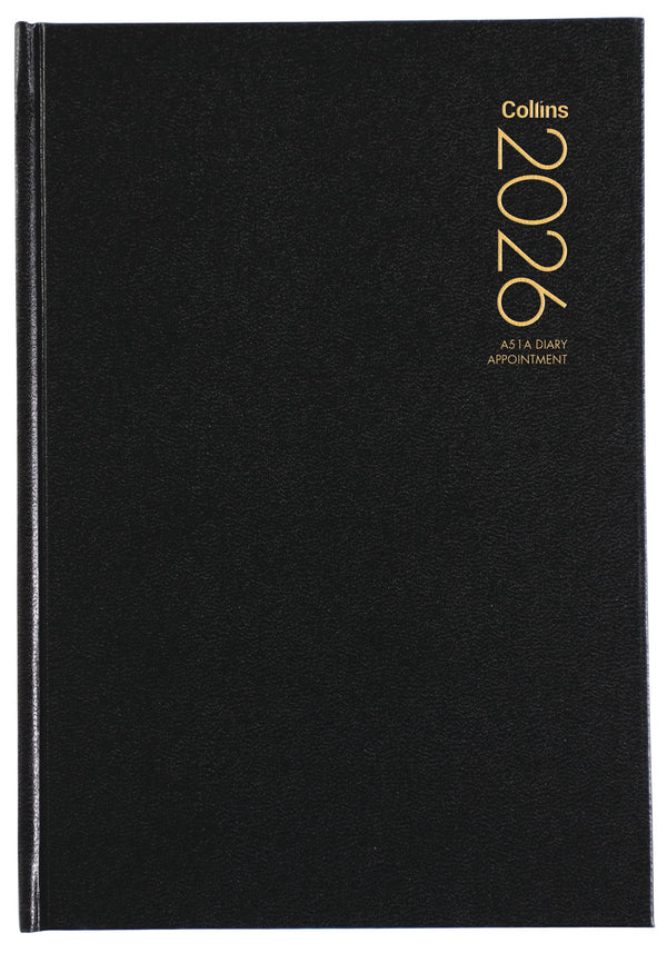Collins Diaries A51A Appointment Even Year#Colour_BLACK