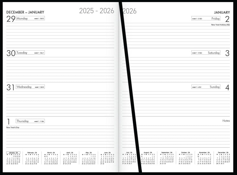 Collins Diaries A43 Even Year