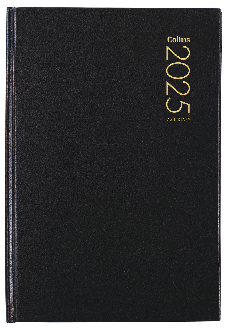 Collins A51 Black Diary