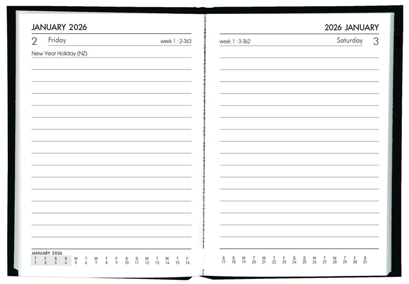 Collins Diaries A71 Even Year