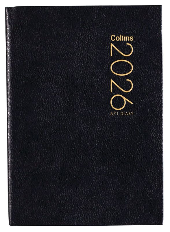 Collins Diaries A71 Even Year#Colour_BLACK