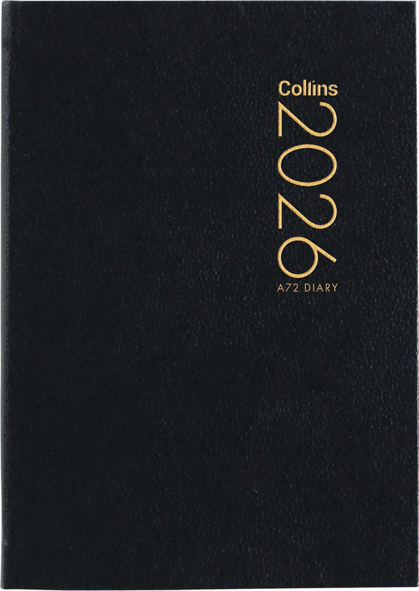 Collins Diaries A72 Even Year#Colour_BLACK