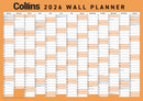 Collins Wallplanners Laminated Even Year