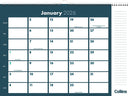 Collins Calendar Colplan Even Year