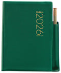 Collins Diaries A72PP With Pencil Even Year#Colour_GREEN