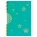 Collins A63 Week To View Wiro Pocket Starburst Teal 2027 Diary