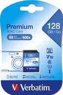 Verbatim SDXC Card 128GB Class 10
