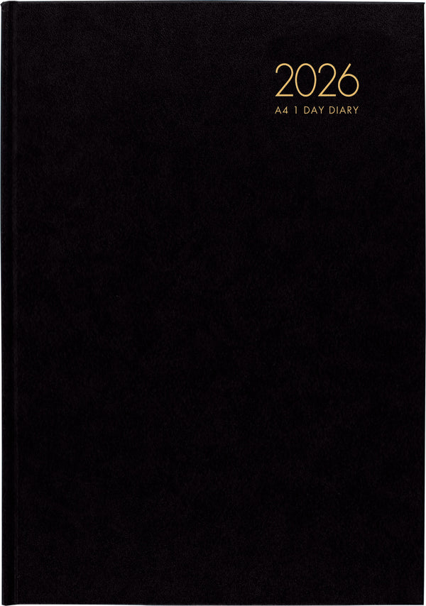 Windsor A41 Day to Page Diaries Even Year#Colour_BLACK