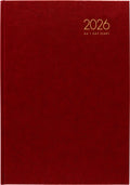 Windsor A41 Day to Page Diaries Even Year#Colour_RED