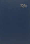 Windsor A51 Day to Page Diaries Even Year#Colour_NAVY