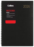 Collins Boston A51 Day to Page Diaries Wiro Even Year#Colour_BLACK