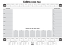Collins A2 Executive Desk Pad 50lf 2024 2025