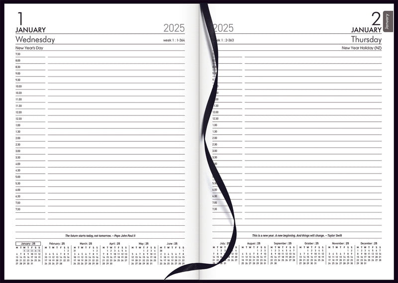 Collins Windsor A51 Day To Page Diaries