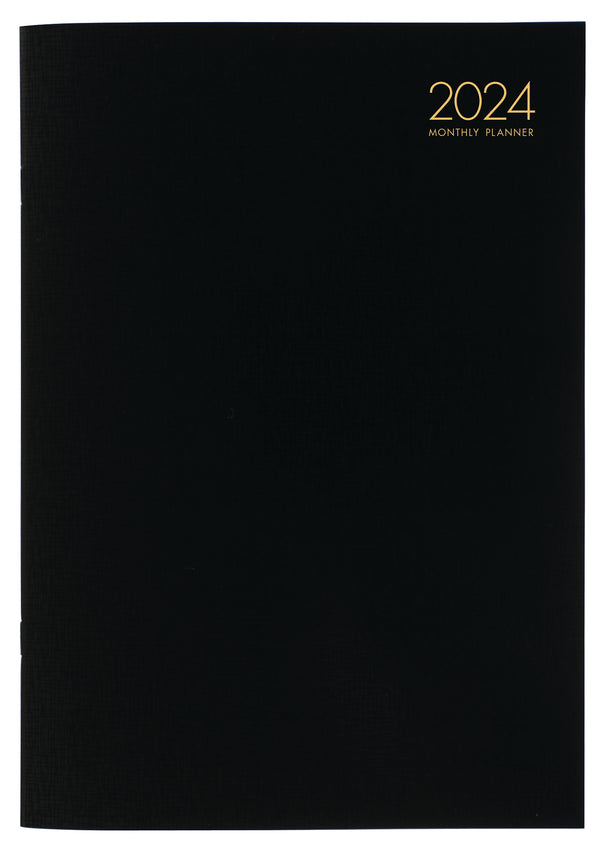 Collins Diary Planner Monthly A4 PVC Cover Black