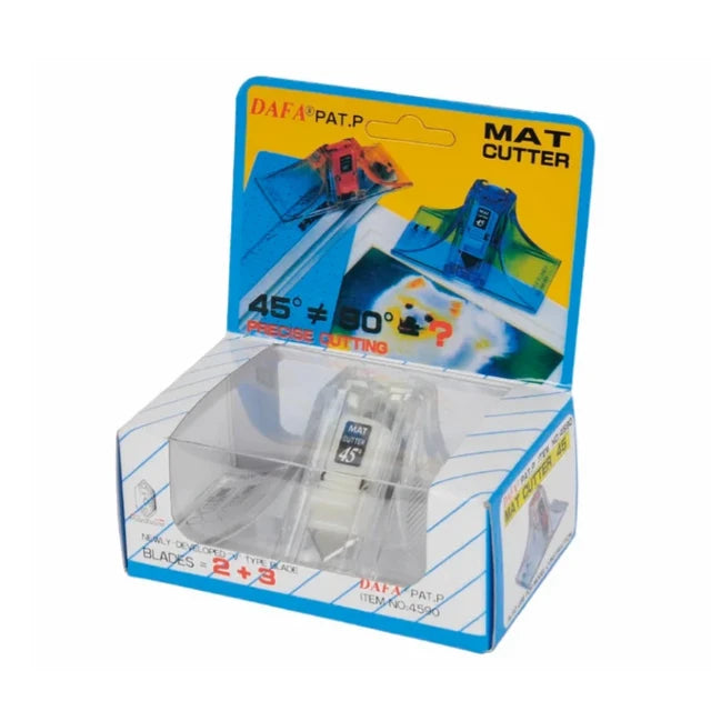 Dafa Mat Cutter 45 & 90 Degrees 2 Angle 3 Blades