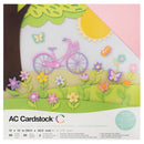 American Crafts 12" x 12" Textured 60 Sheets Spring Cardstock Variety Pack