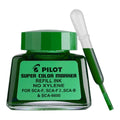 pilot super colour permanent marker 30ml refill#colour_GREEN
