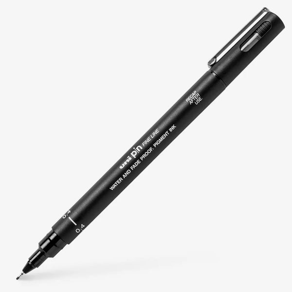 Uni Pin Permanent 0.4mm Fineliners