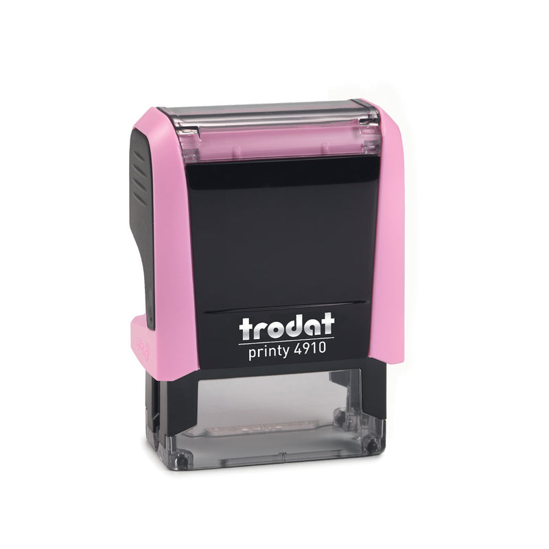 Trodat Printy 4910 Pastel Rose Stamp
