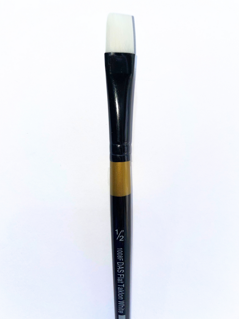 Das S1008f Taklon Flat Short Handle Brushes