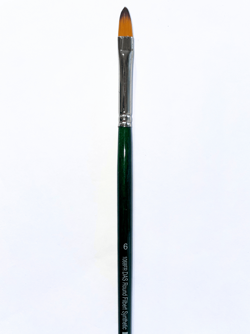 Das S1068fr Synthetic Filbert Long Handle Brushes
