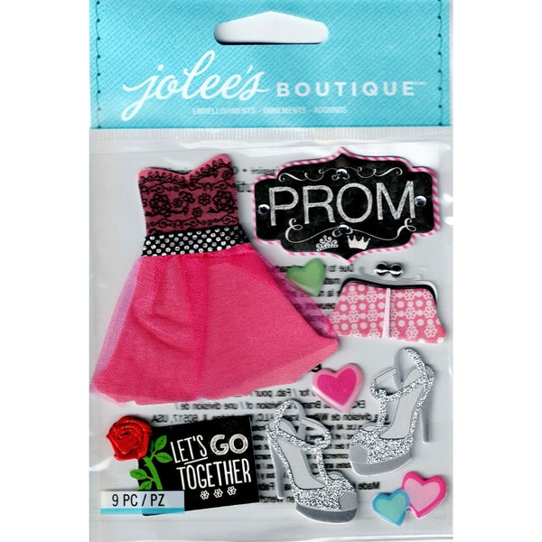 American Crafts Jolee's Boutique Prom 9 Piece Sticker Pack