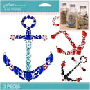 American Crafts Jolee's Boutique Anchors Bling 3 Piece Sticker Pack