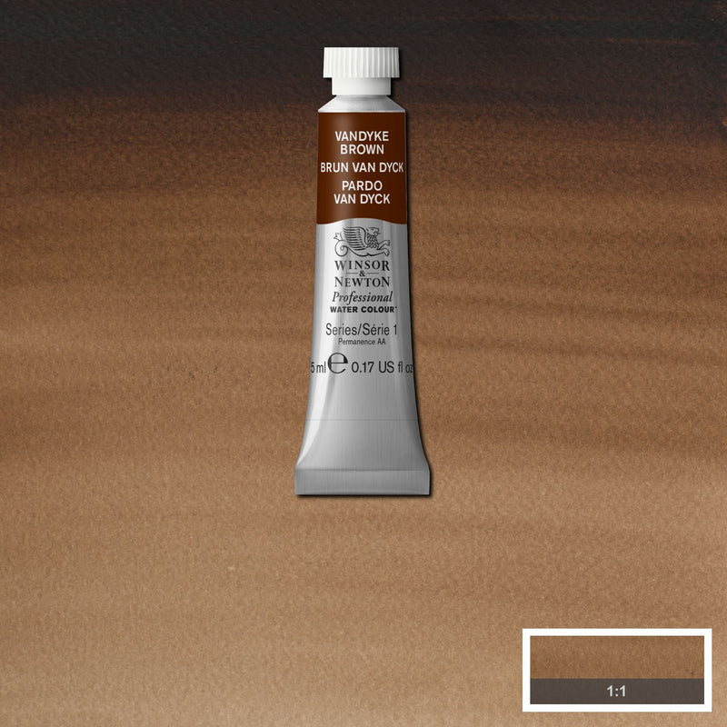 Winsor & Newton Professional Watercolour Paints 5ml N-Z