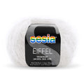 Sesia Eiffel Kid Mohair & Silk Yarn 12ply#Colour_ICE WHITE (5151)