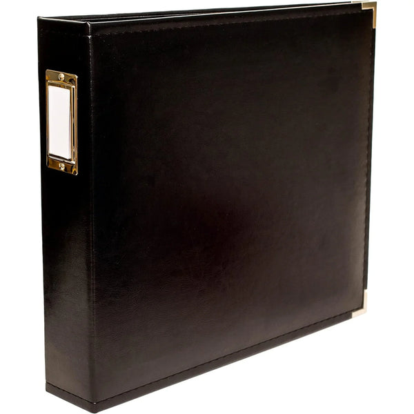 We R Memory Keepers Classic 12" x 12" Ring Black Album