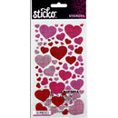American Crafts Sticko Blissful Hearts 76 Piece Sticker Pack