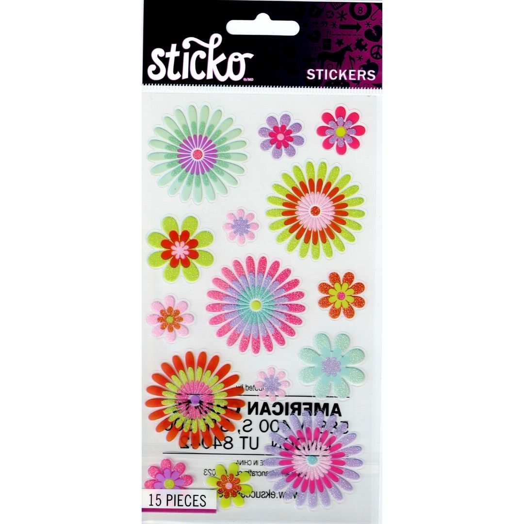 Panda Themed Craft Stickers Aazon.co: STICKO/AERICAN CRAFTS Rainbow STICKO Acrylic STCKR Acrylic Stickers
