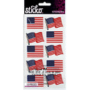 American Crafts Sticko Waving Flags 10 Piece Sticker Pack