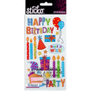 American Crafts Sticko Birthday Party 22 Piece Sticker Pack