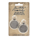 Tim Holtz Idea-Ology 1" Mini Pocket Watches 2 Pieces