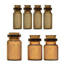 Tim Holtz Idea-Ology Apothecary Corked Vials 7 Pieces